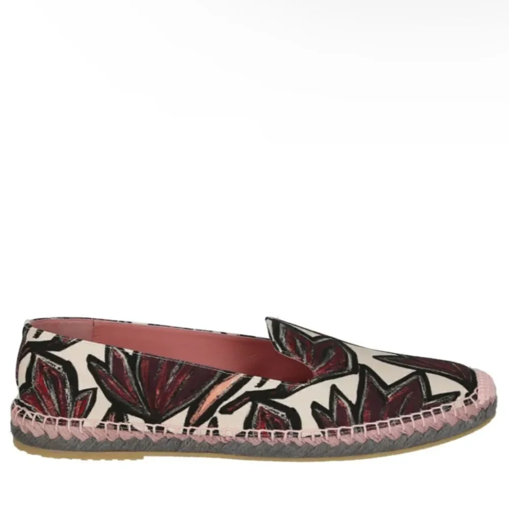 FERRAGAMO WOMENS SUE ESPADRILLE FLATS